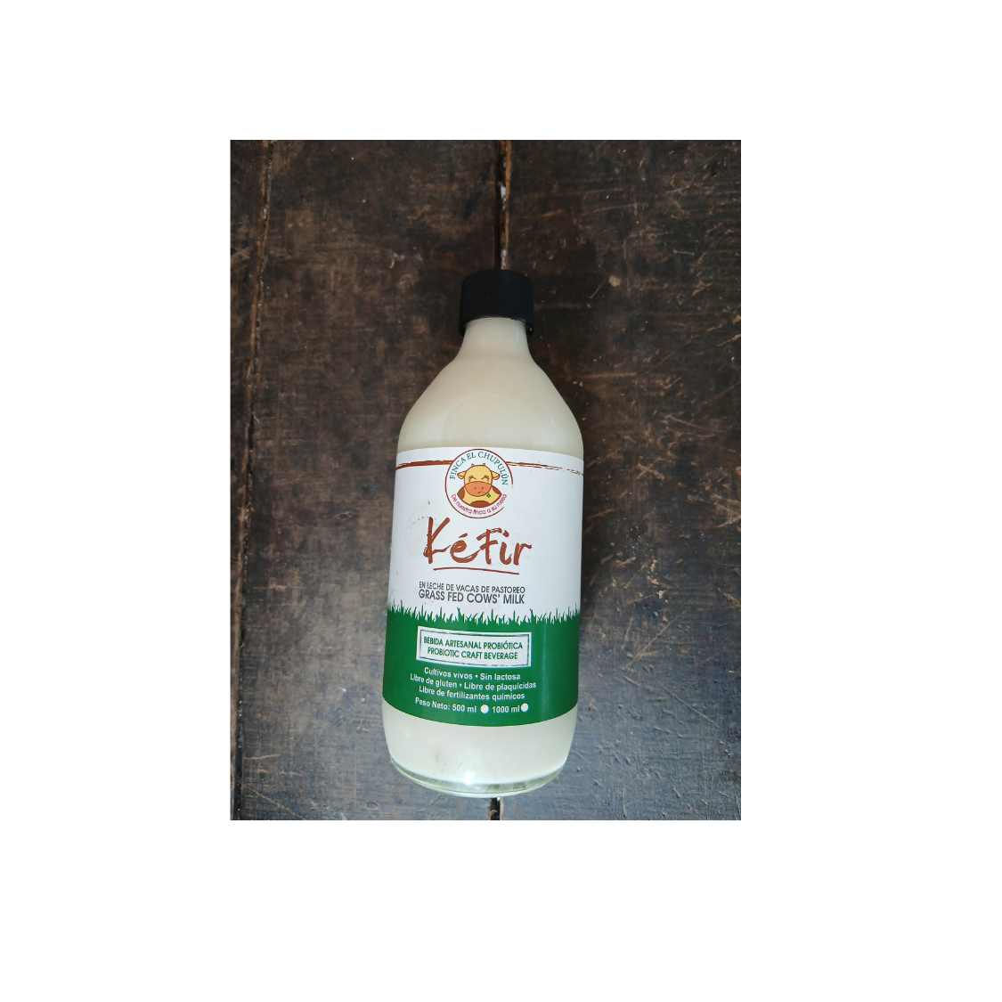 Leche de kéfir con cas 500 ml