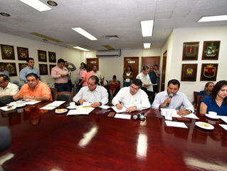 Recibe comisión permanente iniciativas de seguridad, protección ambiental y de la Zona Económica Esp
