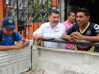 Con la confianza de que se elegirá al mejor posicionado, inicia Candelario Pérez, su pre campaña en