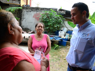 5 de Mayo de 2018.
Esta tarde el candidato a diputado local por el distrito 12, Francisco Peralta R