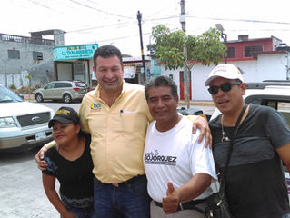 LEANDRO DE LA O
El candidato al Senado de la República, por la alianza Por México Al Frente, Juan