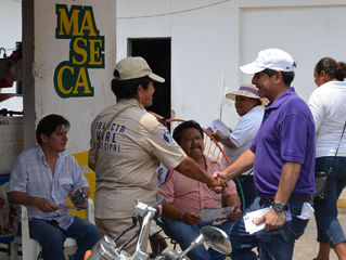 Lazos de esperanza para Tabasco si gana Chucho Ali
Balancan, Tabasco a 25 de abril de 2018.- Eland