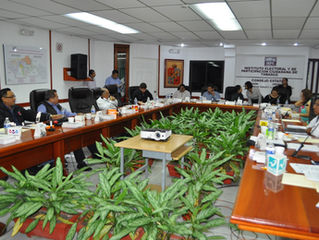 Sesión Ordinaria del Consejo Estatal del IEPC Tabasco.
El Consejo Estatal del Instituto Electoral y