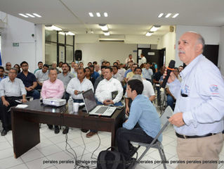 Da la bienvenida el presidente del Colegio de Ingenieros civiles de tabasco del XX111 consejo dire