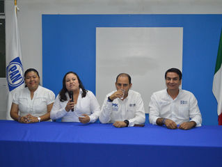 VISITA DE MARKO CORTÉS FORTALECE AL FRENTE POR TABASCO.
Un 35 por ciento de mexicanos aún no decide