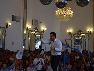 RESPALDA PAN A GAUDIANO
Los candidatos que representaran a la Coalición Por Tabasco al Frente, lo