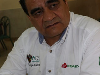 LEANDRO DE LA O El candidato a la secretaria del Sindicato Petrolero de la República Mexicana (STPRM