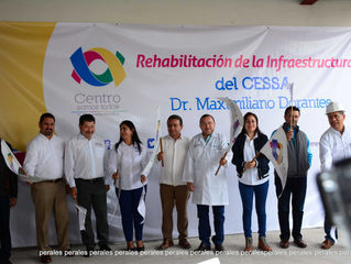Por gestiones de Candelario Pérez Alvarado, inicia rehabilitación del Maximiliano Dorantes.
Se