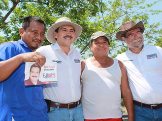 PROGRAMAS SOCIALES PARA RECOMPONER EL TEJIDO SOCIAL: EVARISTO HERNÁNDEZ
*El candidato a la alcald