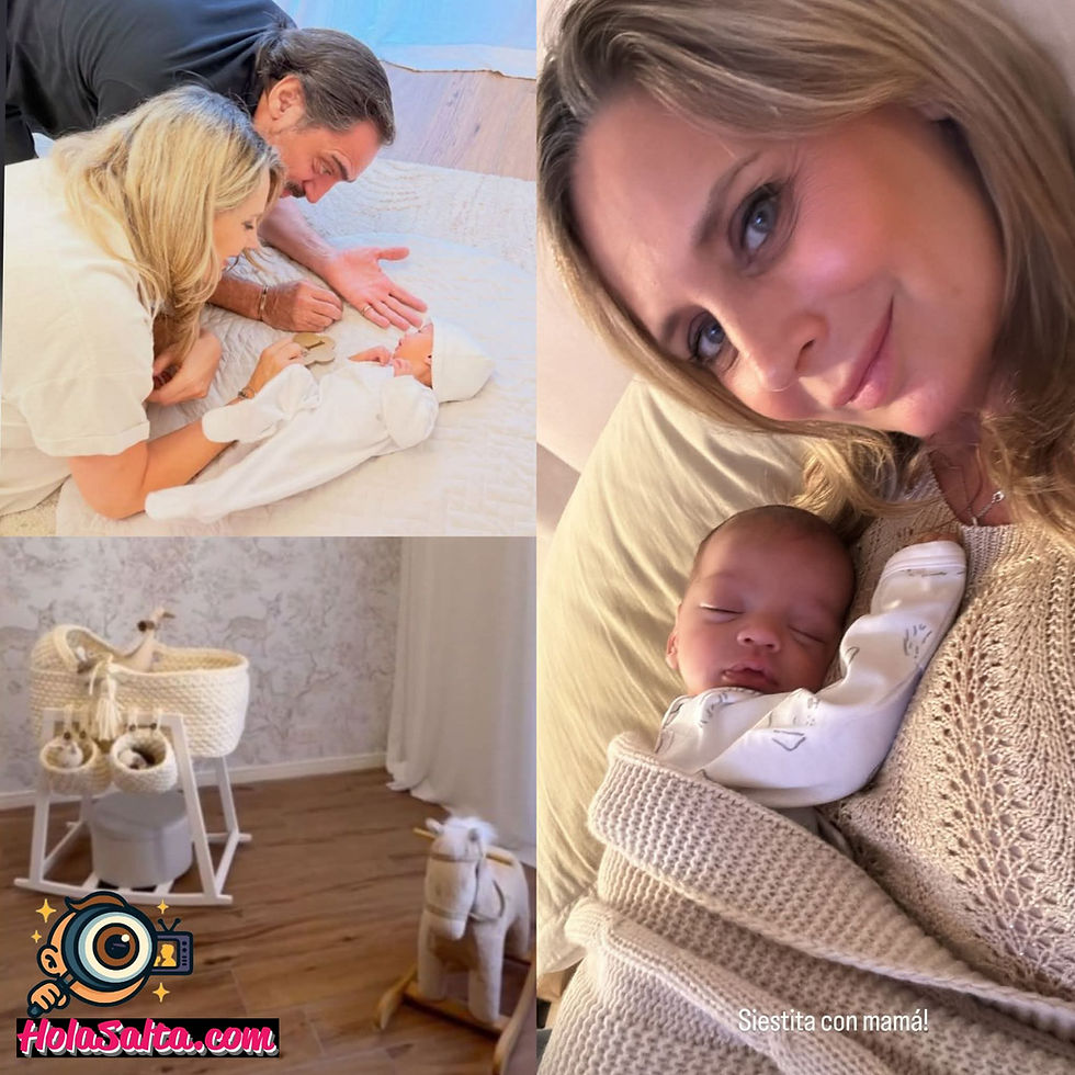 Asi es el mágico cuarto de Isidro, el hijo de Rocío Marengo y Eduardo Fort