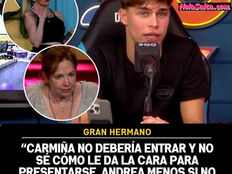 Tomy fue contundente en DGO y apuntó contra dos ex participante del reality