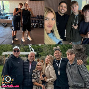 Martín Migueles entrenó a Valentino López y avivó rumores de reconciliación con Wanda