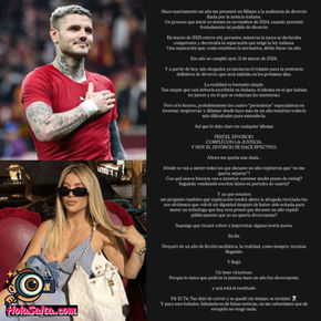 Mauro Icardi rompió el silencio tras la audiencia considera Wanda:" Un beso victorioso "