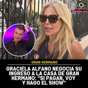 Graciela Alfano podría entrar a Gran Hermano y ya genera revolución