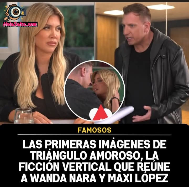 Wanda Nara y Maxi López juntos en una serie que promete explotar