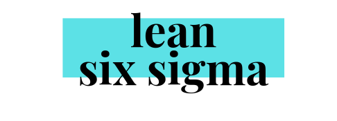 Lean Six Sigma