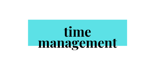 Time Management