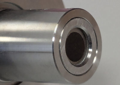 View of a CHF Series cooled heat flux sensor