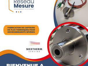 Nextherm Sensing rejoint le Réseau Mesure