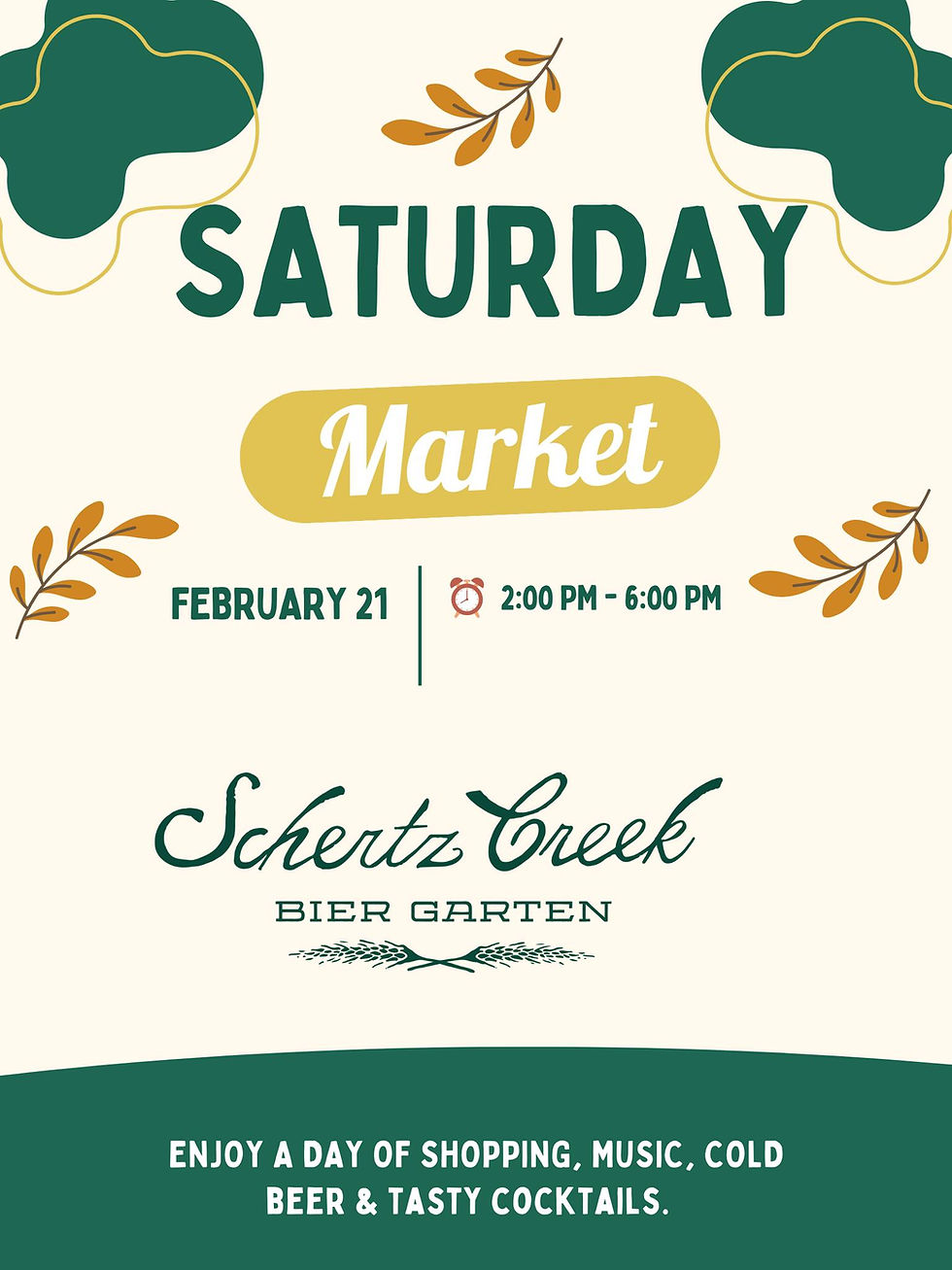 Shertz Creek Beer Garden Market