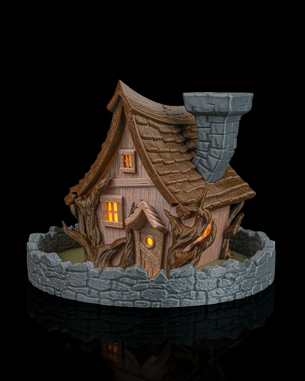Thumbnail: 👻 Ghost Manor Table Lamp & Backflow Incense Burner