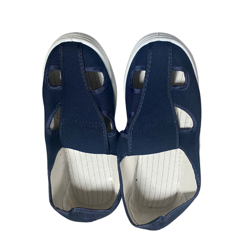 ESD Clean Room Shoes with 4 Holes – Enhanced Comfort and Static Protection
