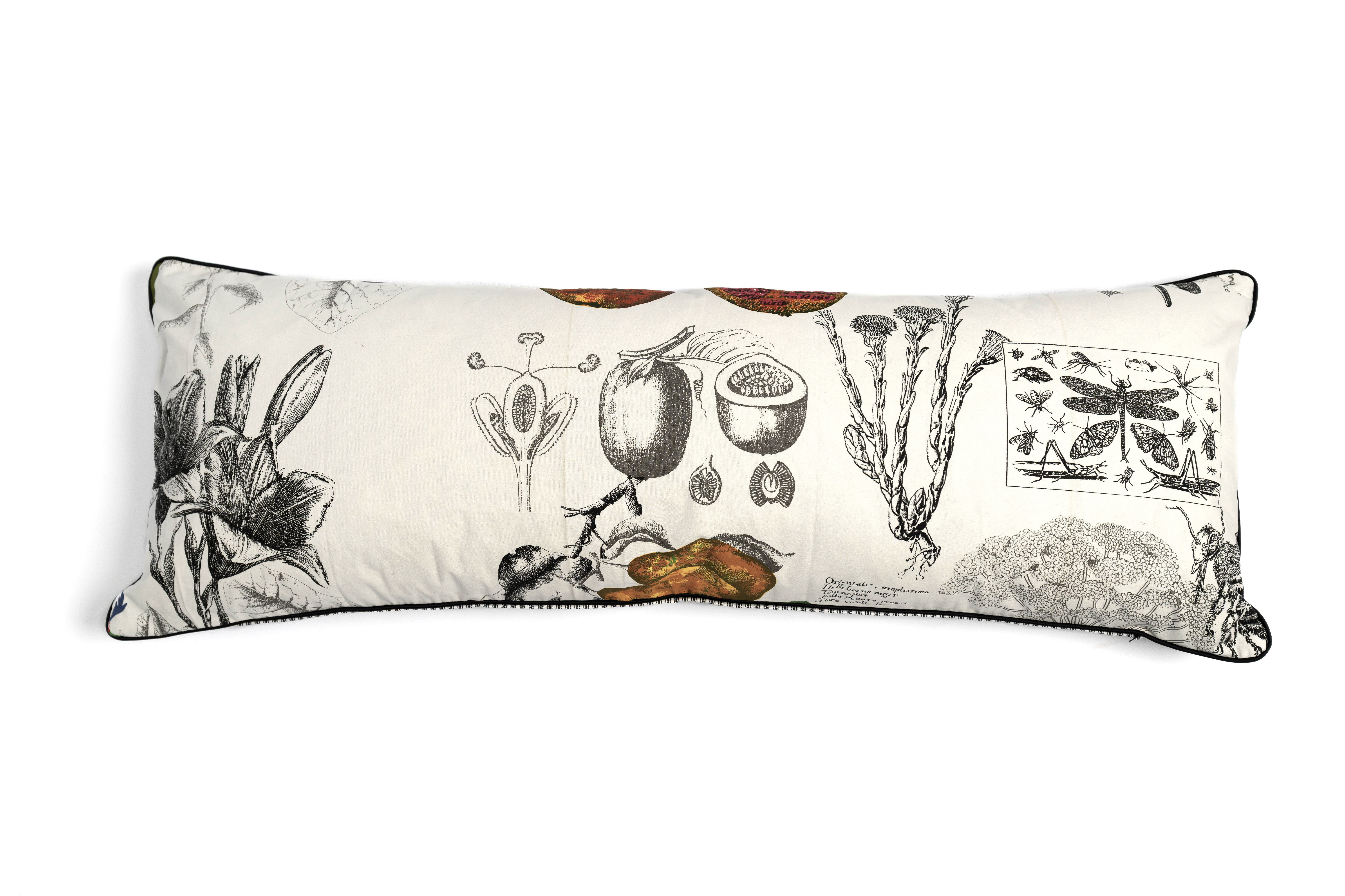 Botanical Design Long Cushion