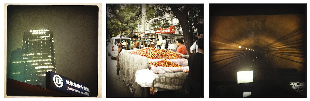 garrie maguire -untitled (#5 Beijing SubwayTriptich )