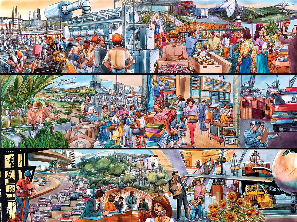 Ilustración Cámara de Comercio UIO