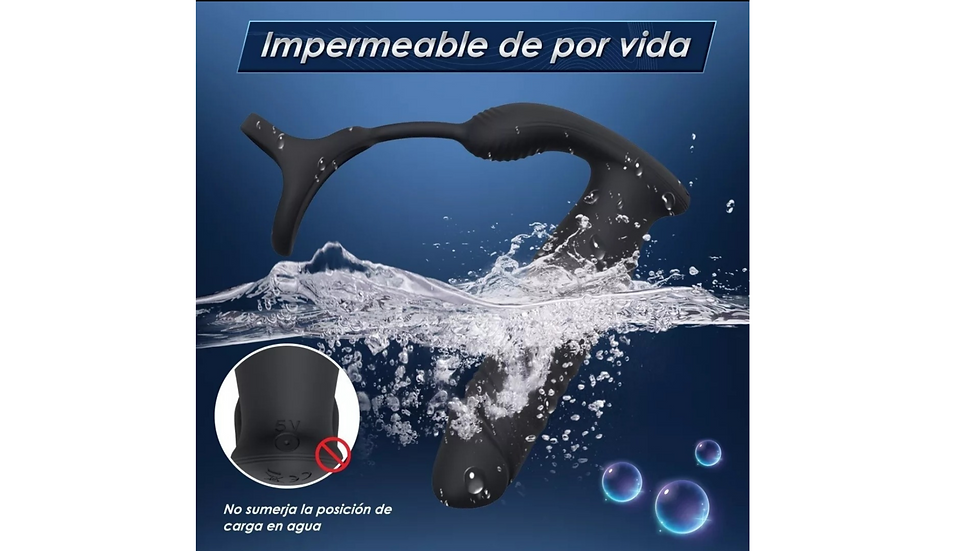 Miniatura: Plug vibrador  Anal  con APP