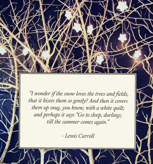 enjoy the season your in...