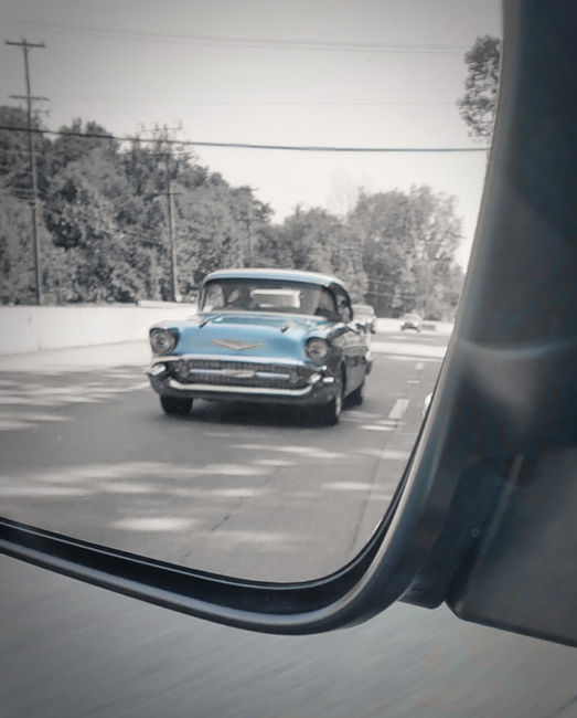 A view into the past....via my sideview