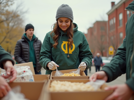 Supporting Those in Need: Phi Upsilon's Impactful Charity Programs