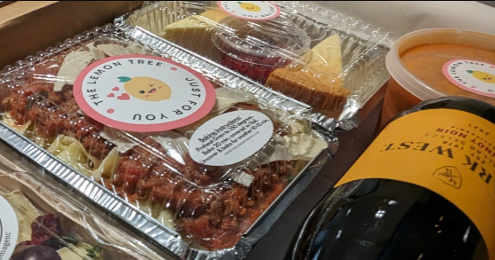 Arranged Food and Objects