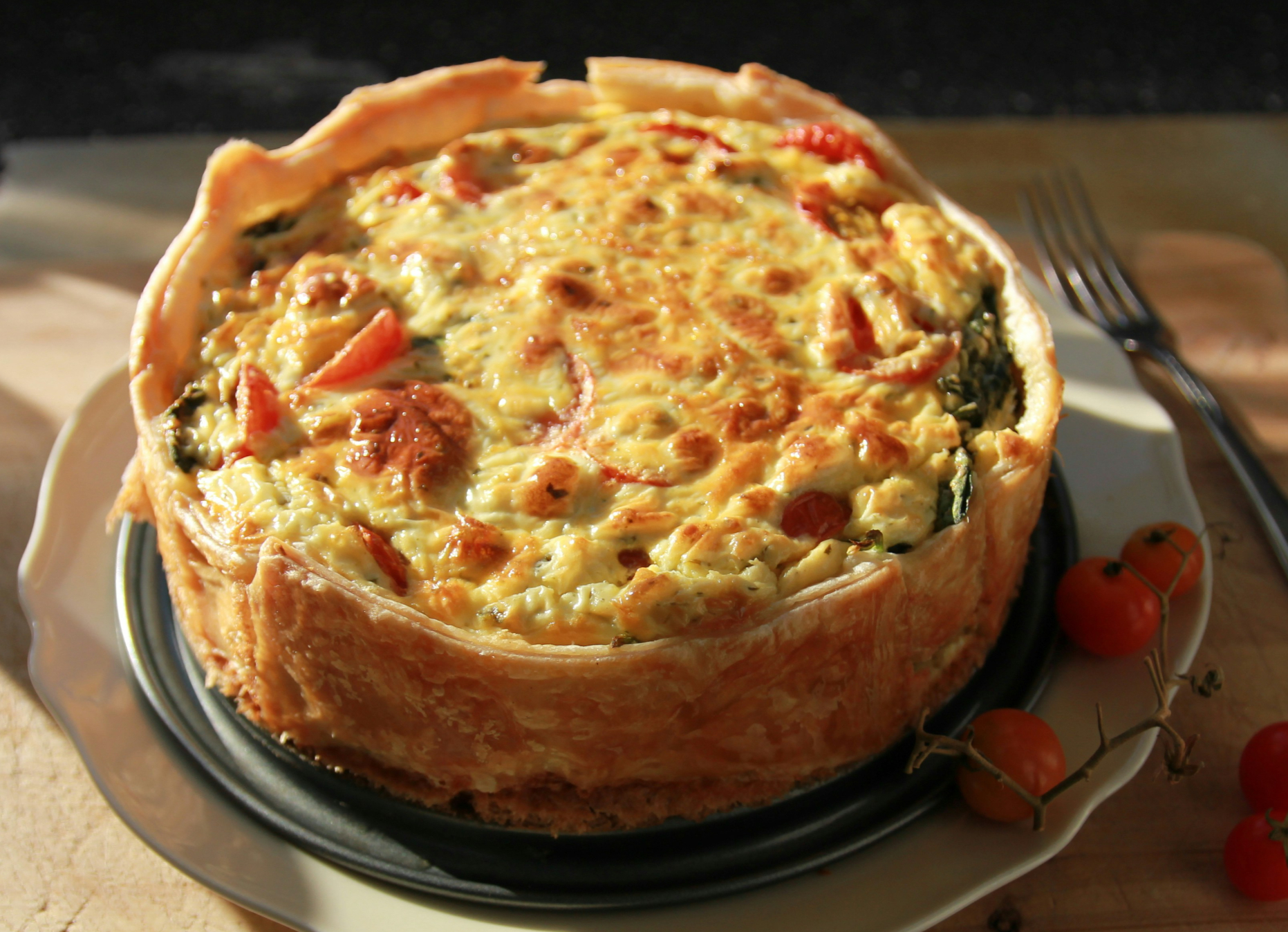 Arranged Food and Objects