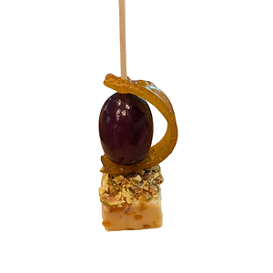 *Apricot Cheddar w/Pistachio, Grape + Apricot Sweet Ribbon