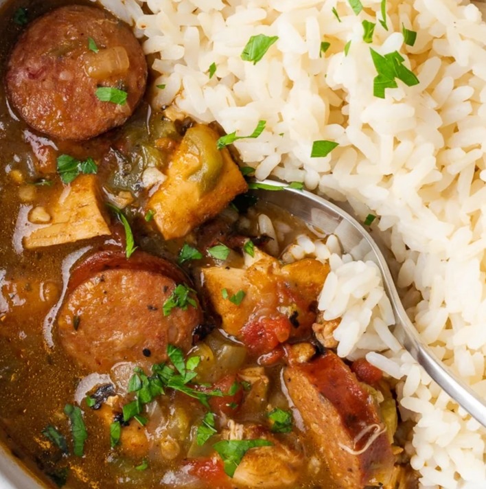 Arranged Food and Objects