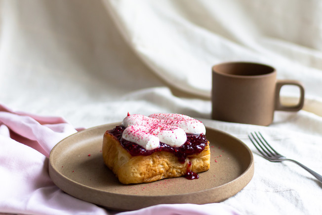 wententeefje framboos ricotta