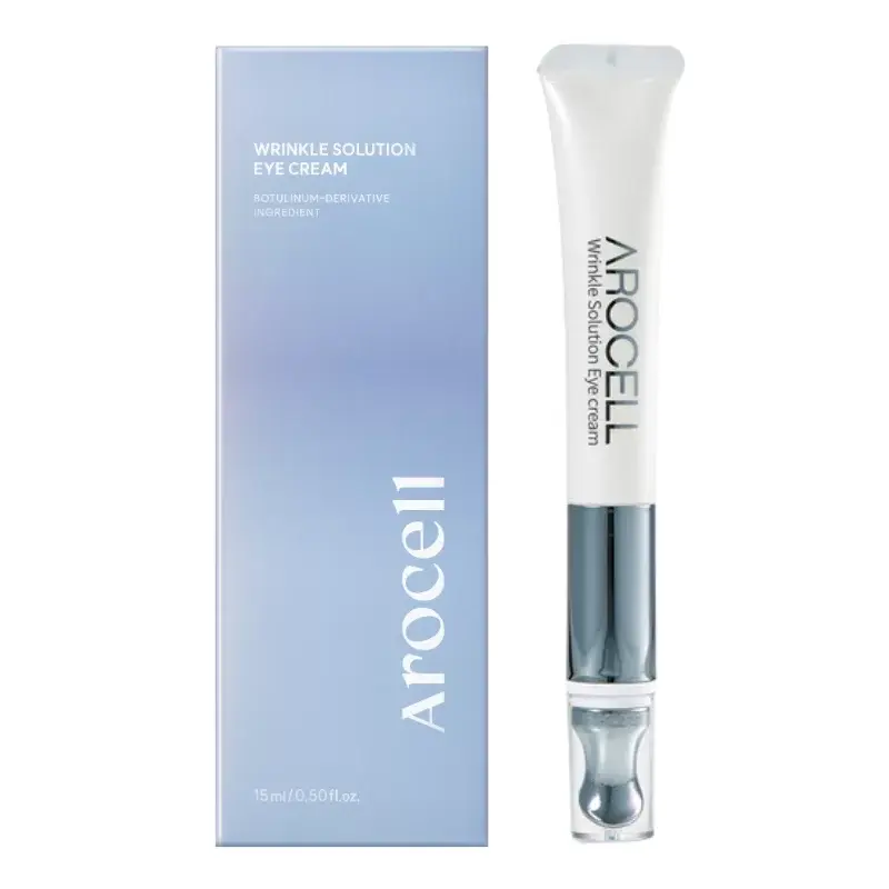 Arocell Wrinkle Solution Eye Cream paakių kremas su masažine galvute 15 ml Anglijoje
