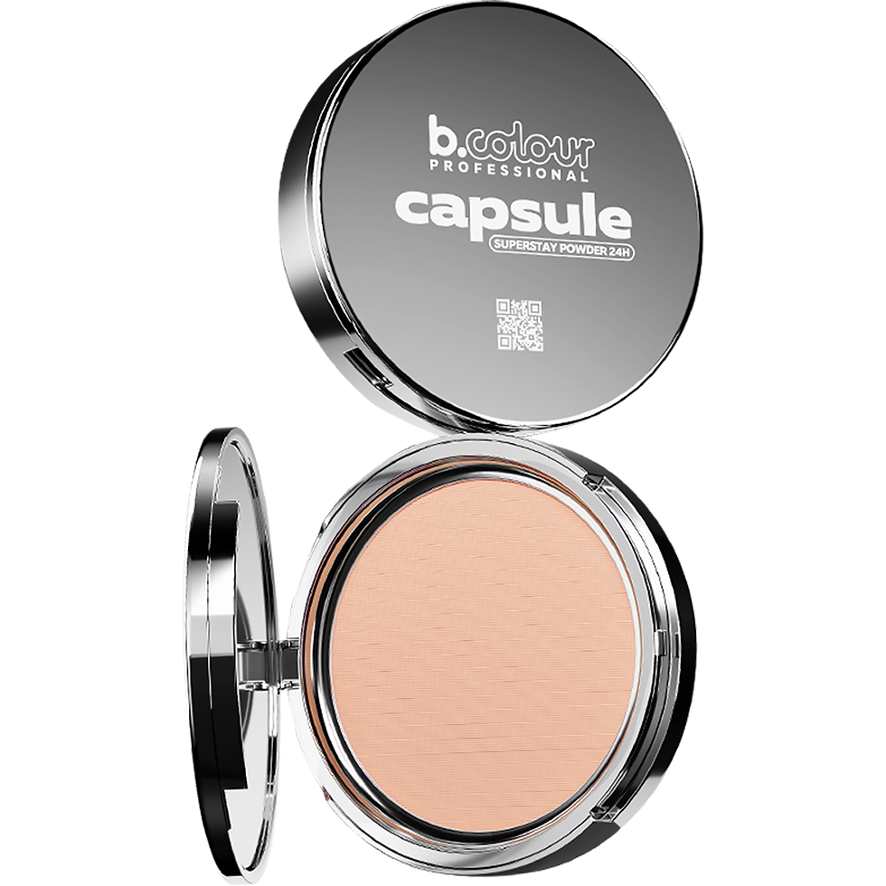 7DAYS B.COLOUR CAPSULE Matinį poveikį suteikianti veido pudra 04 honey