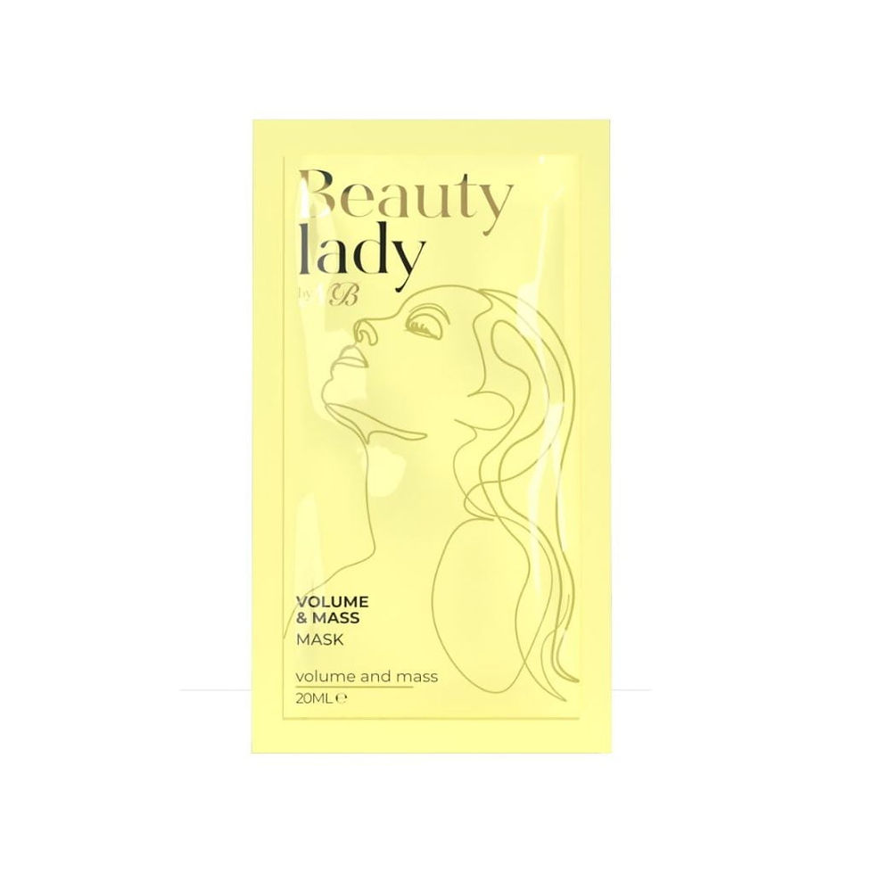 Beauty Lady by NB “Volume & Mass” plaukų kaukė 20 ml UK