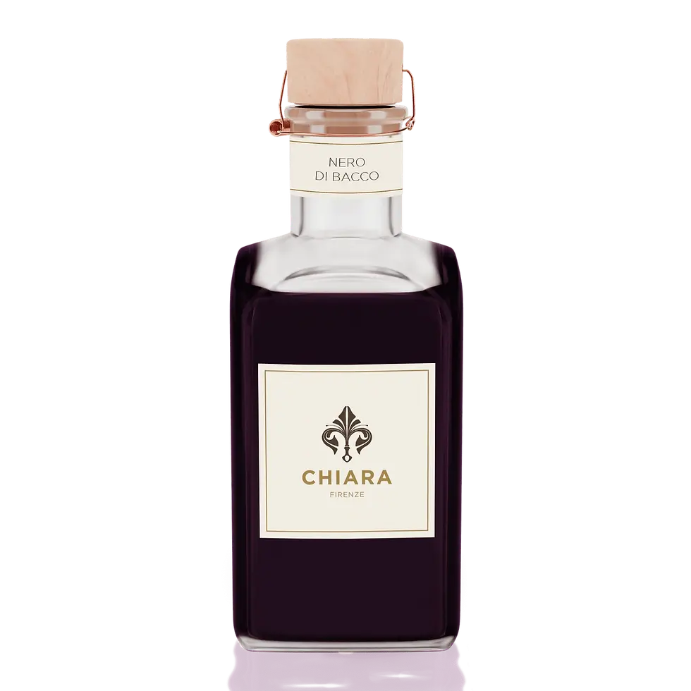Thumbnail: Luxury Italian Chiara Firenze Nero di Bacco reed diffuser available in the UK.