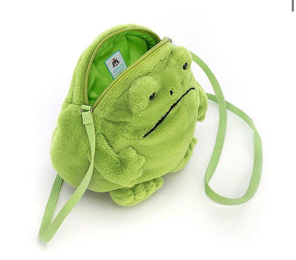 Thumbnail: Jellycat Ricky Rain Frog Bag