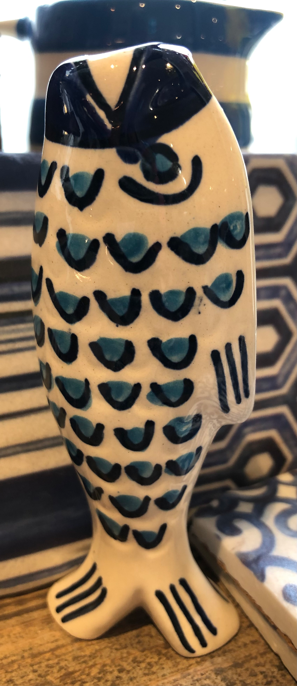 Thumbnail: Ceramic Fishy Light Pull