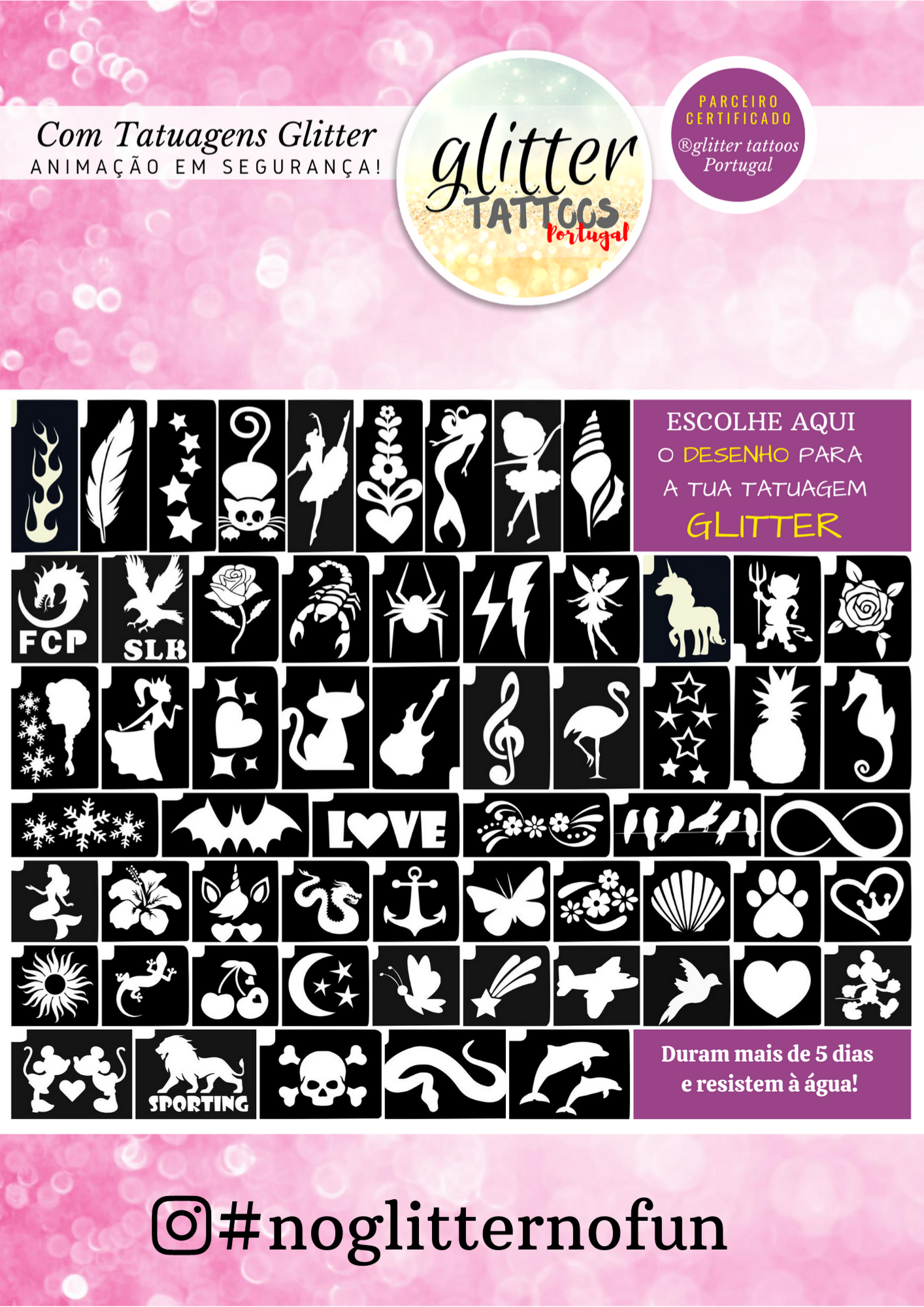 300 stencils com oferta cartaz A3