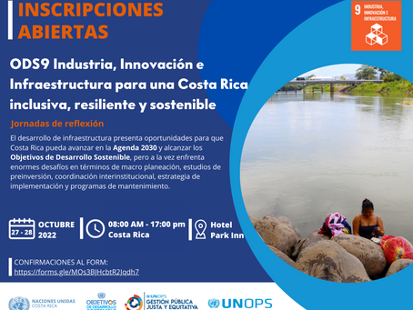 ¿Cómo acelerar el avance del ODS 9 en Costa Rica?