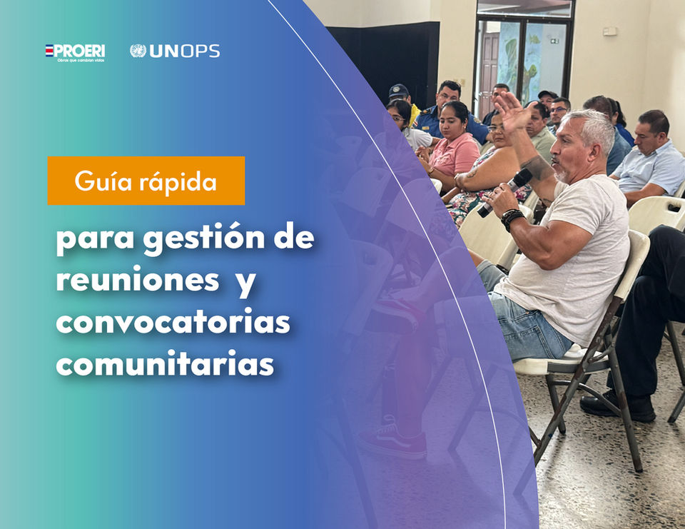 Guía rápida para gestión de reuniones y convocatorias comunitarias