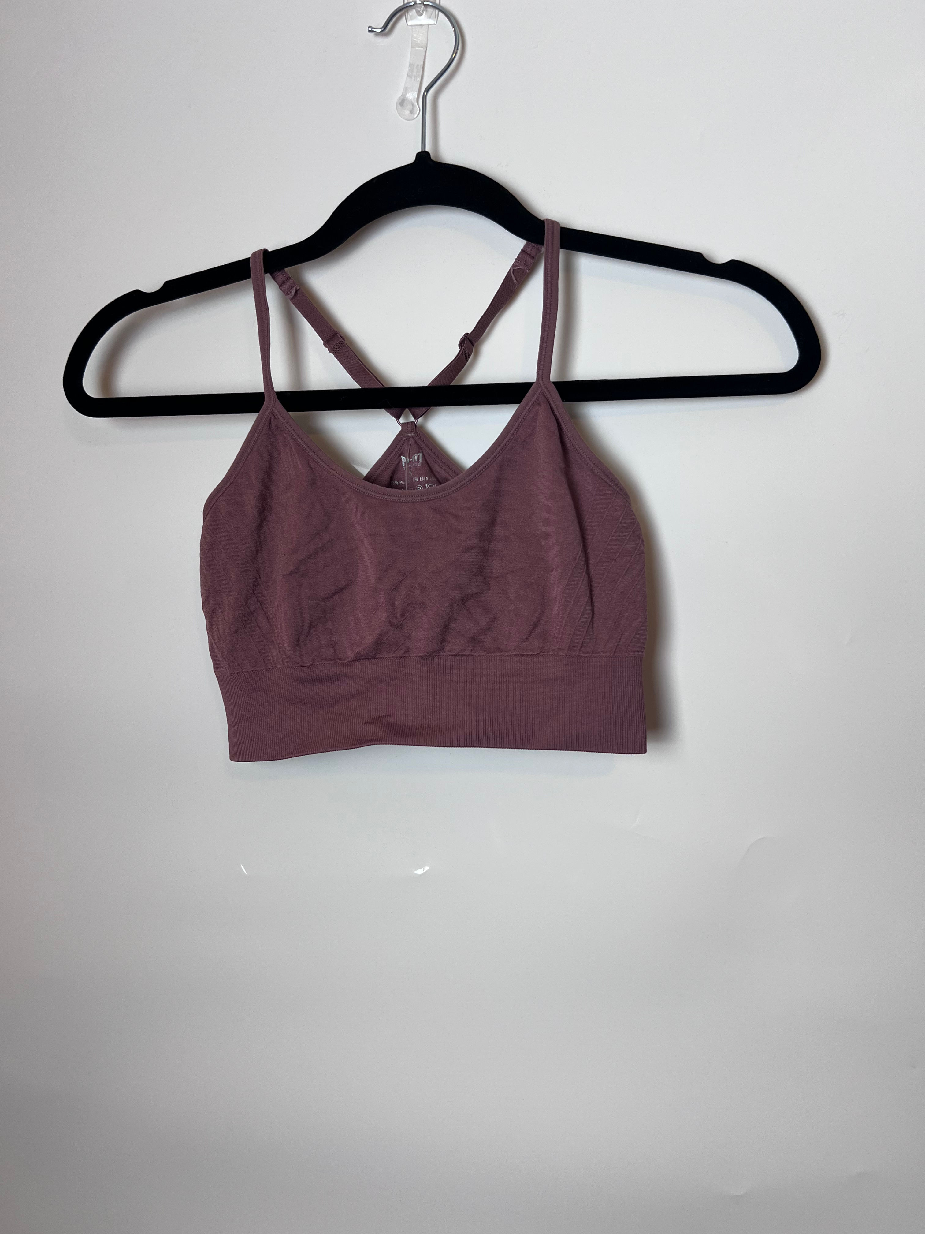 Pro-Fit Sports Bra in Burgundy ~ S