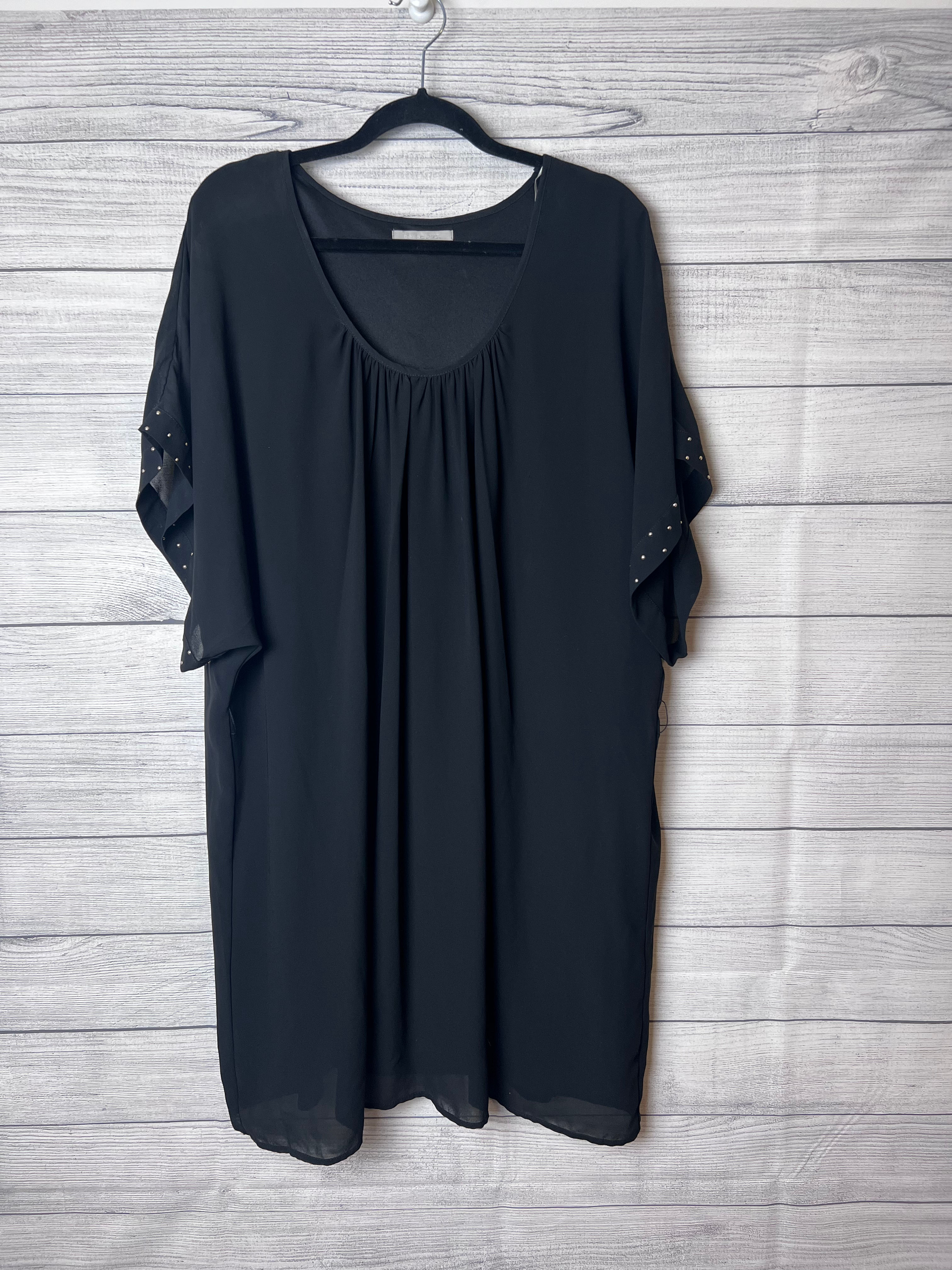 BelleCurve Dress, Black, Pullover, Metal Embellishments ~ 20