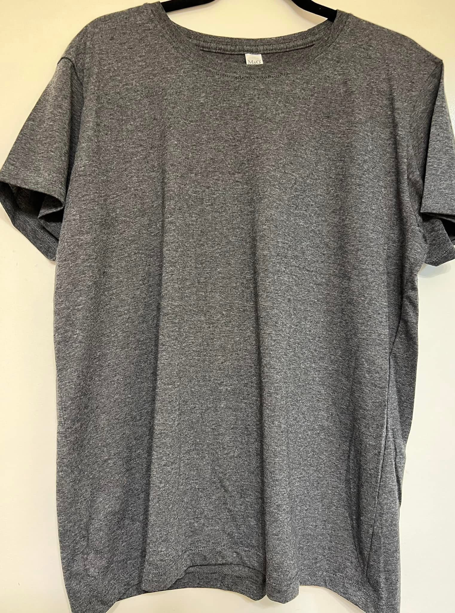 M&O Gold Ladies Grey Tee • X-Large 